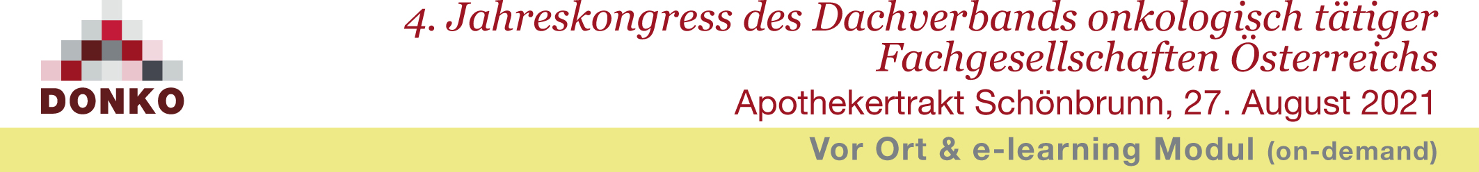 4. Jahreskongress des Dachverbands onkologisch tätiger Fachgesellschaften Österreichs