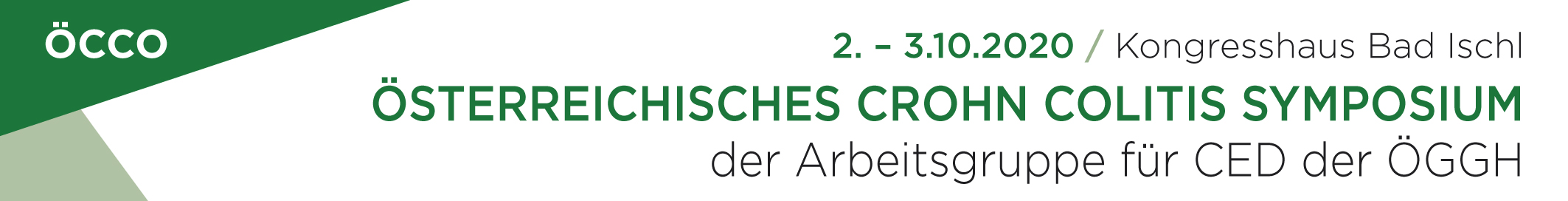 Österreichisches Crohn Colitis Symposium der Arbeitsgruppe für CED der ÖGGH