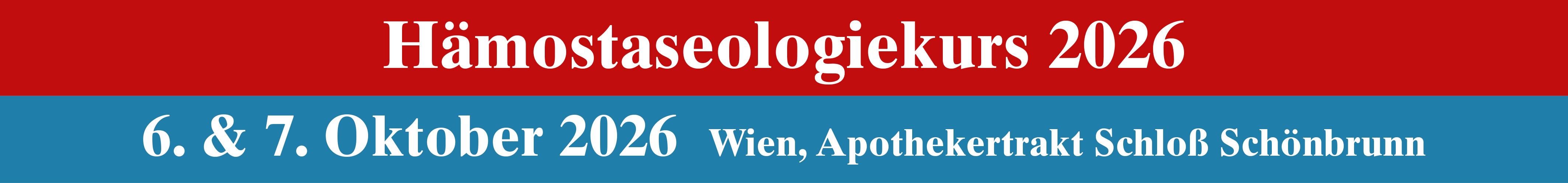 Hämostaseologiekurs 2026