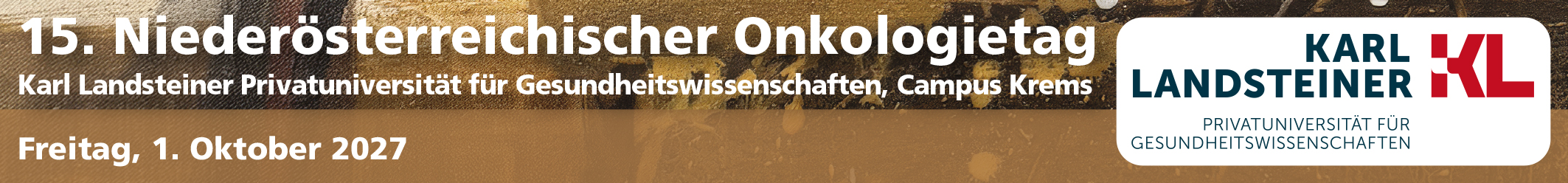 15. Niederösterreichischer Onkologietag